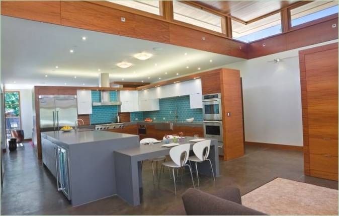 Bucătărie design interior Wheeler Residence