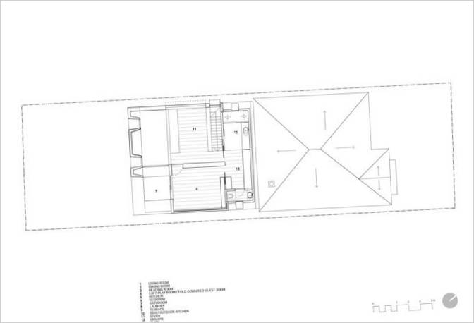 Planurile de podea ale unei cabane