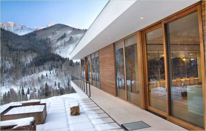 Casa Linear House design de conac de lux în Colorado