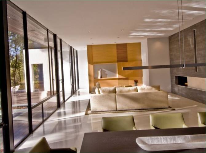 Designul reședinței moderne cu două etaje Wissioming Residence