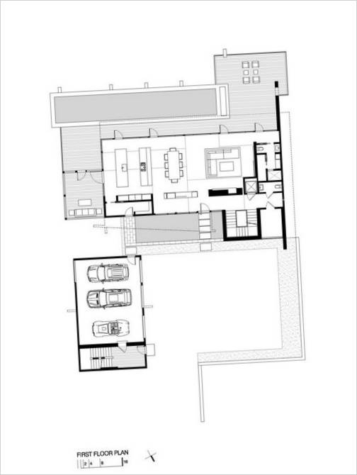 Designul reședinței moderne cu două etaje Wissioming Residence