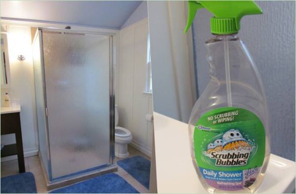 Curățător cabină de duș