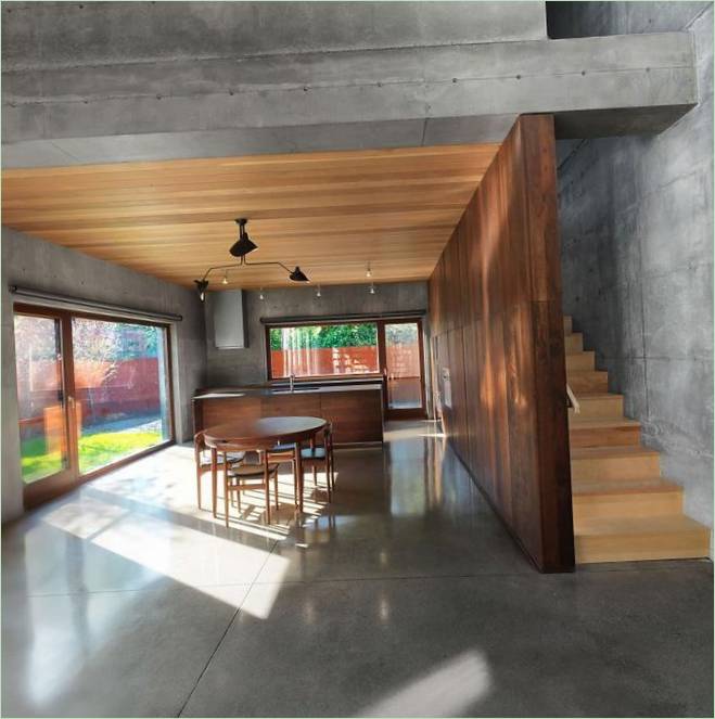Pereți de beton în casă