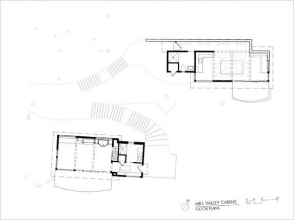 Planul de etaj al casei: vedere de sus